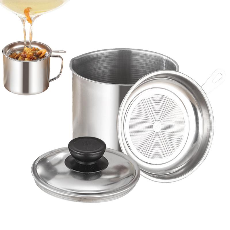Filtro de aceite de acero inox - Home Cooking Oil Filter reseña y precio