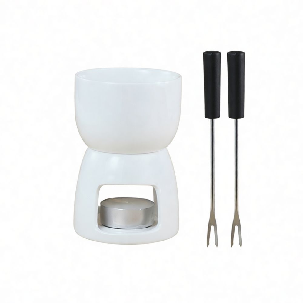 Olla para fondue, estufa de ce - Fondue Pot Ceramic reseña y precio