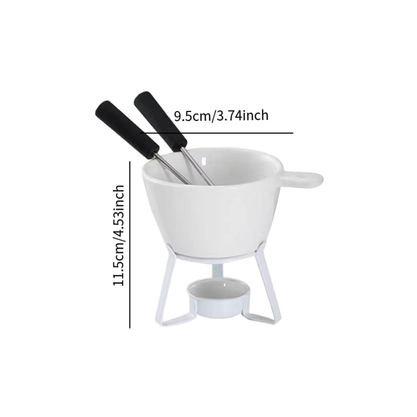 Olla para Fondue de Chocolate, - Fondue Pot Ceramic reseña y precio