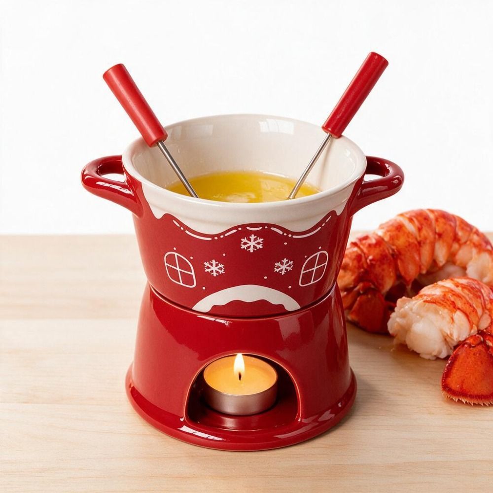 Taza de fondue de chocolate na - Fondue Pot Ceramic reseña y precio