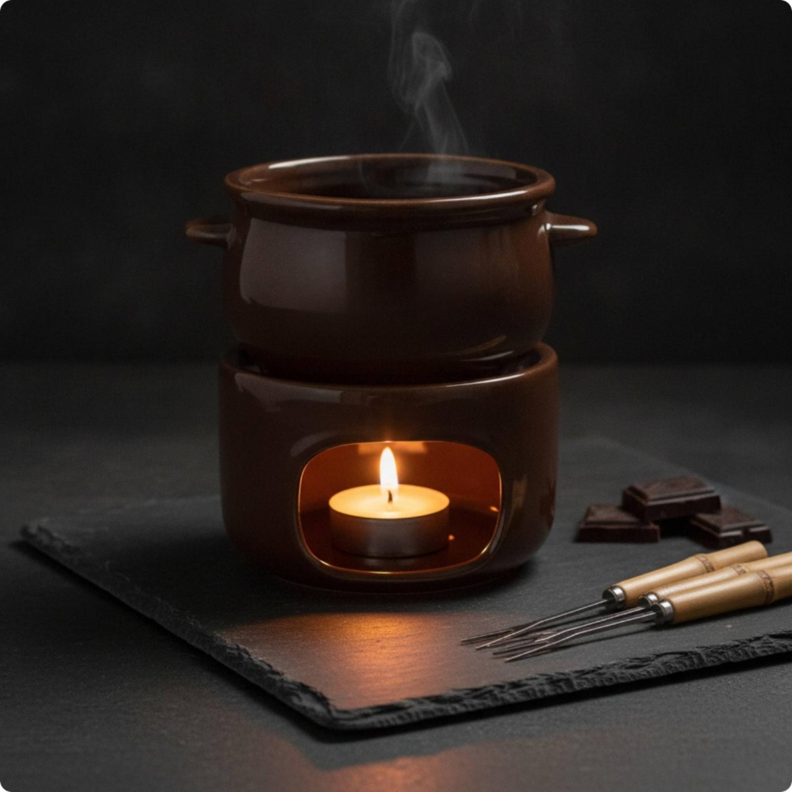 Olla de cerámica para derretir - Fondue Pot Ceramic reseña y precio