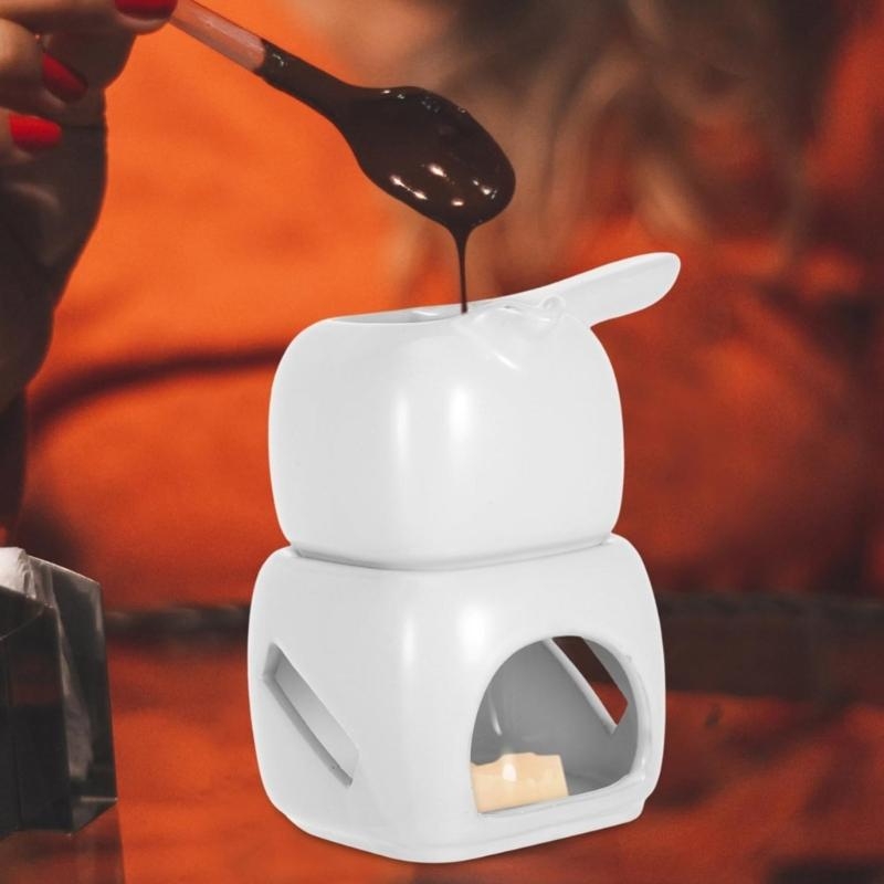 Quemadores aceite aromaterapia - Fondue Pot Ceramic reseña y precio