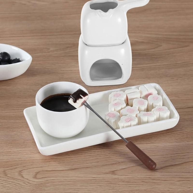 Quemadores aceite aromaterapia - Fondue Pot Ceramic reseña y precio
