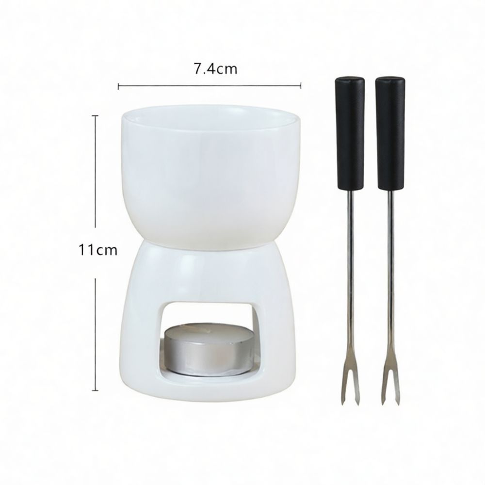 Olla de cerámica para fondue,  - Fondue Pot Ceramic reseña y precio