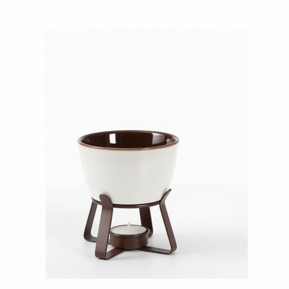 Olla de cerámica para fondue,  - Fondue Pot Ceramic reseña y precio