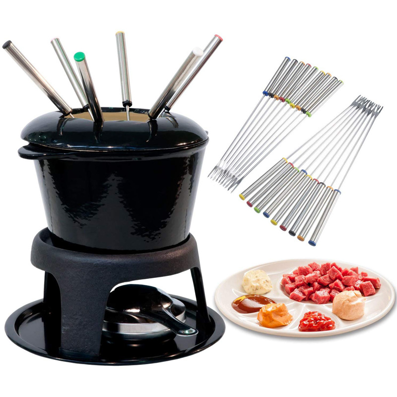 Tenedor de Chocolate de acero  - Fondue Pot Ceramic reseña y precio