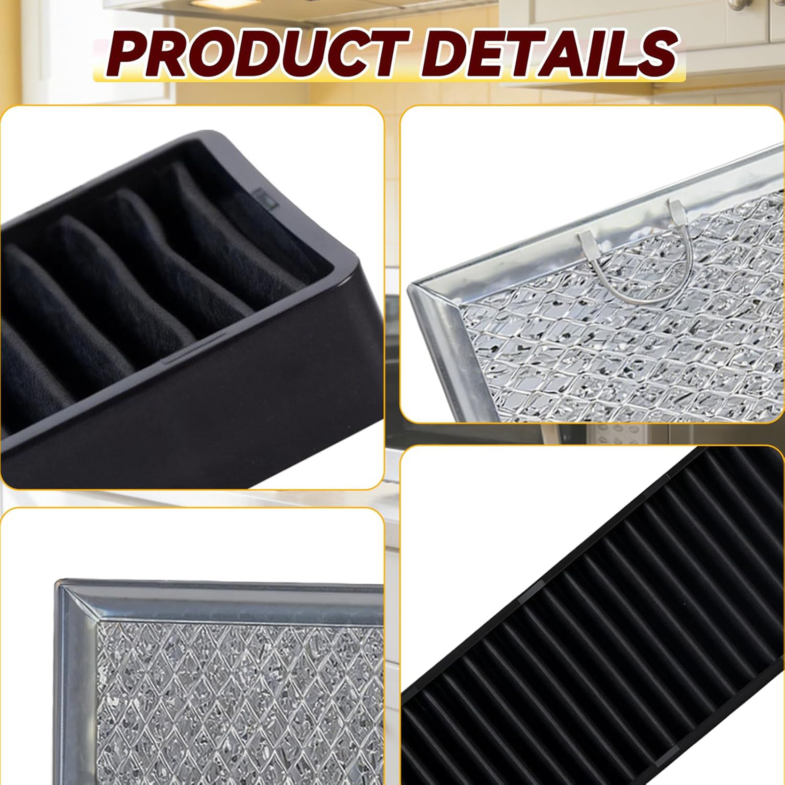 Malla filtrante para campana e - Home Cooking Oil Filter reseña y precio
